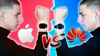 УМНЫЕ ЧАСЫ от HUAWEI против APPLE WATCH **ЦЕНА ПОРАЗИЛА**