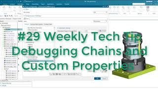 Post Processor Millturn & Complex - Weekly tech tip #29 - Debugging, custom properties and chain