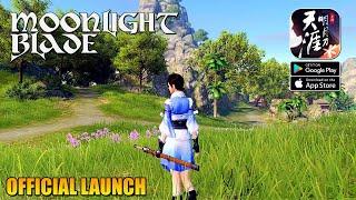 Moonlight Blade (Tencent) - MMORPG Official Launch Gameplay (Android/IOS)