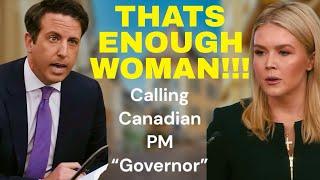 Karoline Leavitt calling Canadian PM Governor after US was forced to pause tariffs on auto sector|