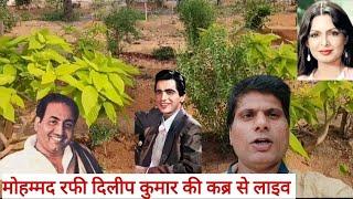 मोहम्मद रफी  दिलीप कुमार ( युसूफ खान ) और परवीन बॉबी की कब्र से लाइव viral #viral Arif Rk vlogs