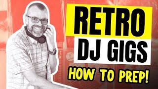 How I'm Preparing For A CRAZY Retro DJ Gig 