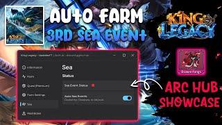 King Legacy Script/Hack Arc Hub | Auto Farm Third Sea Event | Get Draken Fangs Easily (Mobile/PC)