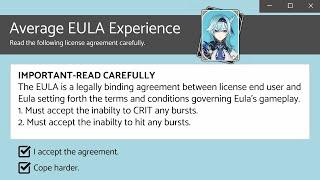 average eula experience