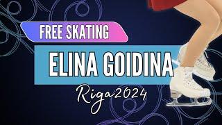 Elina GOIDINA (EST) | Junior Women Free Skating | Riga 2024