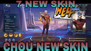 7 New skin: Chou new skin mobile legends