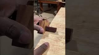 Unboxing the mortise gauge-my first trial with the marking tool.