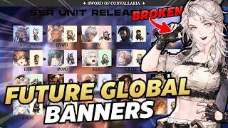 START SAVING FOR THESE BROKEN CHARACTERS! UPDATED GLOBAL BANNER SCHEDULE [Sword of Convallaria]