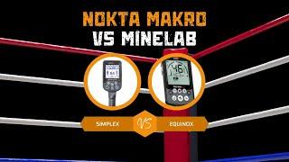 Nokta Makro Simplex vs Minelab Equinox - Metal Detecting