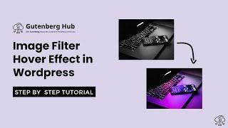 How to Create Image Filter Hover Effect in WordPress using CSS | WordPress Tips and Tricks