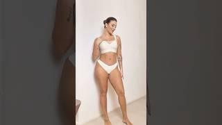  Totally Bold  | Soft Nude Lingerie Try-On #fashion #girlmerry #bts
