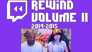 Emiru Reacts to Twitch Rewind 2014 2015 Livestream History Vol  II with Lacari