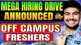  Mega Off-Campus Drive 2025: Accenture, HCL, Amazon & More! APPLY NOW