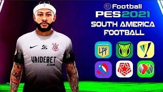 REVIEW ALL SOUTH AMERICA FOOTBALL PATCH 24-25 VERSIÓN 1.0 FOR PES 21 STEAM / CPY (GRATIS)