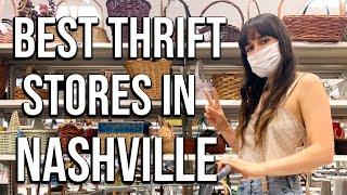 THE BEST THRIFT STORES IN NASHVILLE | Thrift With Me | Thrift Guide to Nashville - 4 Stores!
