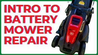 Simple Battery Powered Lawnmower Repair #baldeagle242