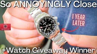 Awesome Yet Annoying: My Seiko Alpinist GMT 1 Year Later SPB379 (+Watch Giveaway Winner)