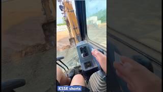 Learn how to operate Sany Excavator for the first time #excavator #feed #automobile #construction