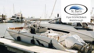 Flyer 9 SPACEdeck Walkthrough with St. Barts Yacht Sales