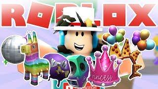 HOW TO GET ALL PIZZA PARTY EVENT ITEMS ON ROBLOX! *EASY*