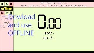 How to Download CStimer to use Offline on your Phone