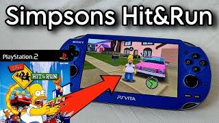 The BIGGEST Ps Vita Port of 2024 is HERE and I LOVE IT | Simpsons Hit & Run