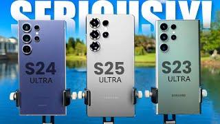 Samsung Galaxy S25 Ultra vs S24 Ultra vs S23 Ultra - (Seriously) THINK TWICE!