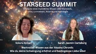 Wertvolles Wissen aus der Akasha Chronik und Frequenzerhöhung - Soluru Antari (Trailer)