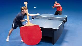 World's Largest Ping Pong Racket