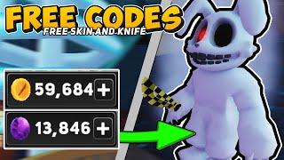 ALL FREE SKIN AND KNIFE WORKING CODES IN ROBLOX SURVIVE THE KILLER 2024