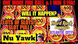 🟡 Atlantic City | Hard Rock Slot Pull. Lots Of Different Slots. Do I Win the $19K Jackpot? Join Me!