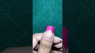 EASY FRENCH TIP NAILART TUTORIAL #shorts #nailart #french #naildesigns #tutorial #diynails #diy