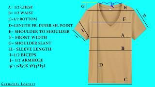 Basic T-shirt Measurement system | Need to know every one.