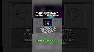 Sub-Zero's Story in Mortal Kombat 1992 #mk #gaming #shorts