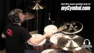 Meinl Generation X/Byzance Cymbal Stack - Played by Pete Towle (GX-15CHC-B/B16TRC-1031413V)