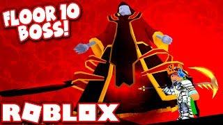 I DEFEATED THE FLOOR 10 BOSS + MINI BOSS in SWORDBURST 2!! (Roblox)