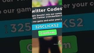 ALL *NEW* CLICKER SIMULATOR CODES IN ROBLOX! | Roblox Clicker Simulator Working Codes 2022