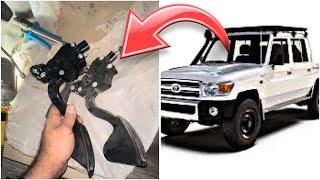 How to replace throttle pedal  p2138 p0122 p0220 p0122 p0121 p0123 #mechanic #landcruiser