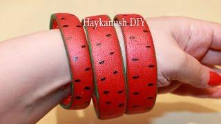 DIY How to Make Plastic Bottle Bracelets Recycling Plastic Bottles Crafts