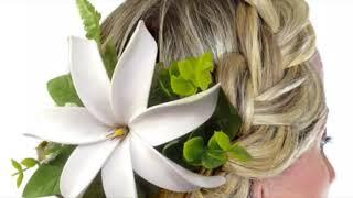 tahitian taire foam flower DIY hair clip