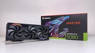 GIGABYTE AORUS RTX 5080 MASTER 16G - Unboxing