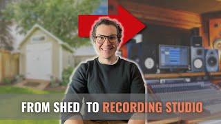 How To Build A Soundproof Studio In A Shed Part 1