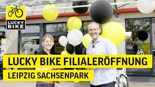 Eröffnung Lucky Bike Filiale Leipzig Sachsenpark | Rundgang mit Geschäftsführer Christian Morgenroth