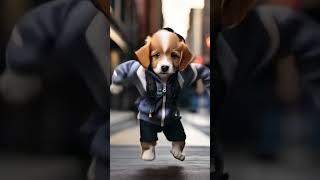 Cute puppy beautiful dance #cute @CuteAnimal010 #0446