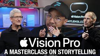 Analysis on Apple Vision Pro Announcement @ WWDC 2023  | A Masterclass on Storytelling