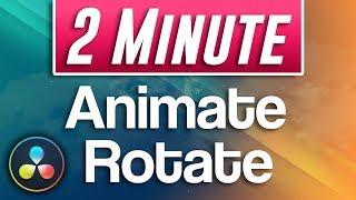 How to do SMOOTH Rotate Image Animation in Davinci Resolve (Tutorial 2019)