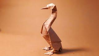 origami goose tutorial