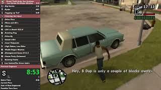 Los Santos (No Major Glitches, 25 FPS) Speedrun in 1:33:07