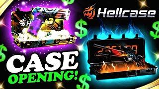 HELLCASE $100 REAL BALANCE CASE OPENING !? ( HELLCASE PROMO CODE )