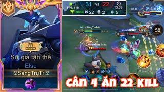 Top Elsu 200% Sức Mạnh Đáng Sợ NTN Vs 22 Kill Bắn Như Hack